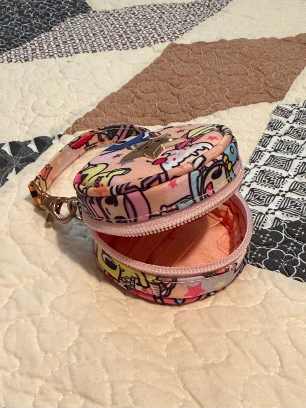 Toki Doki Kawaii Carnival Jujube Paci Pod with Wrist Strap